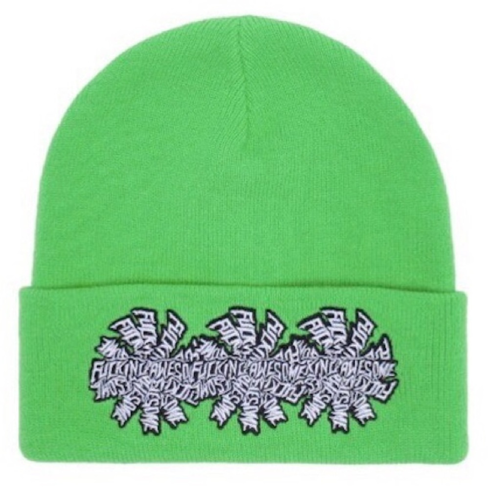 Fucking Awesome (FA) - ‘Three Spiral' Cuff Beanie
